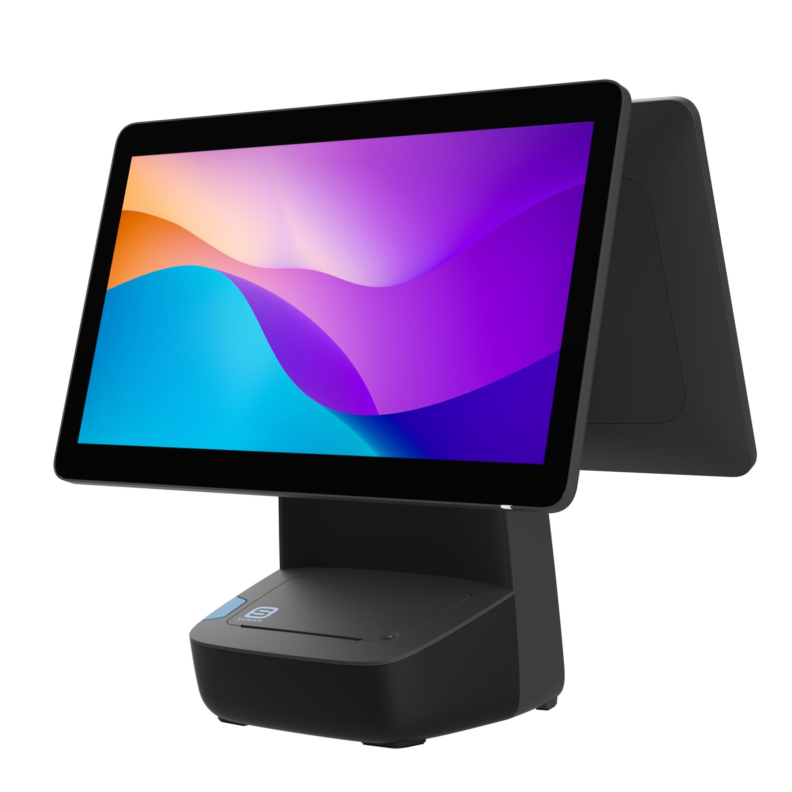 HiStone LUNA S, HK528 w/o Printer, 39.6 cm (15,6''), Full HD, USB, RS232, Ethernet, Intel Celeron J, SSD, black