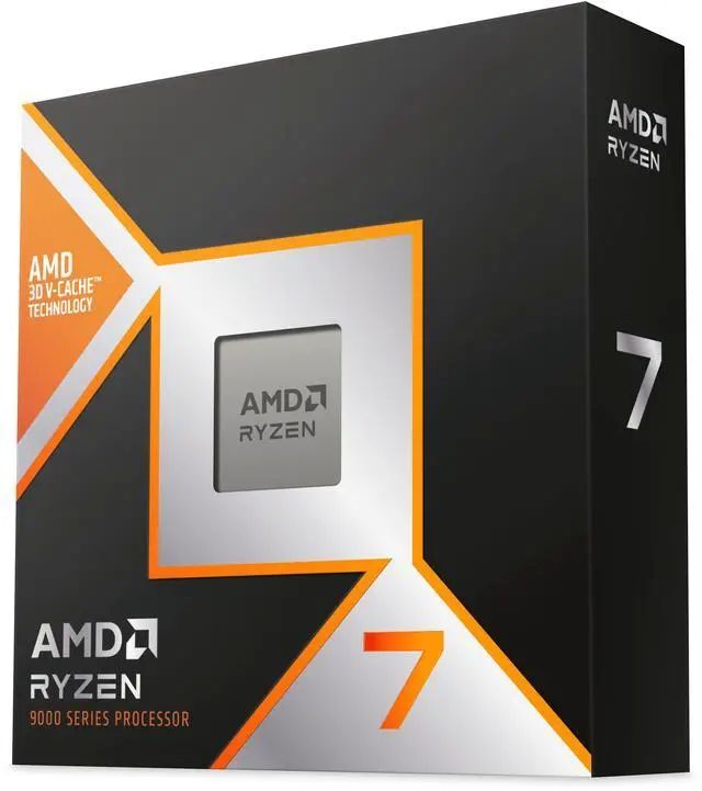 AMD Ryzen 7 9850X3D procesoare 4,7 GHz 96 Mega bites L3 Cutie