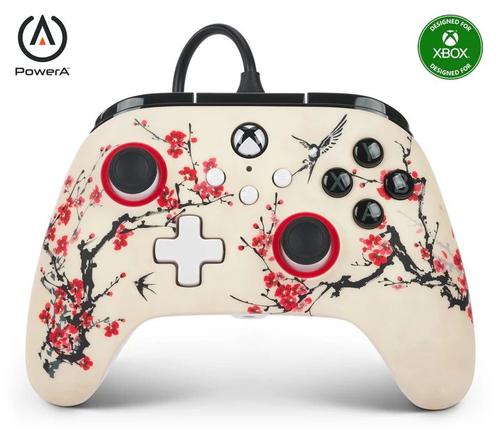 CONTROLLER PowerA, cu fir, pentru XBOX series X/ S, Warriors Nirvana,  XBGP0180-02  (timbru verde 1 leu)