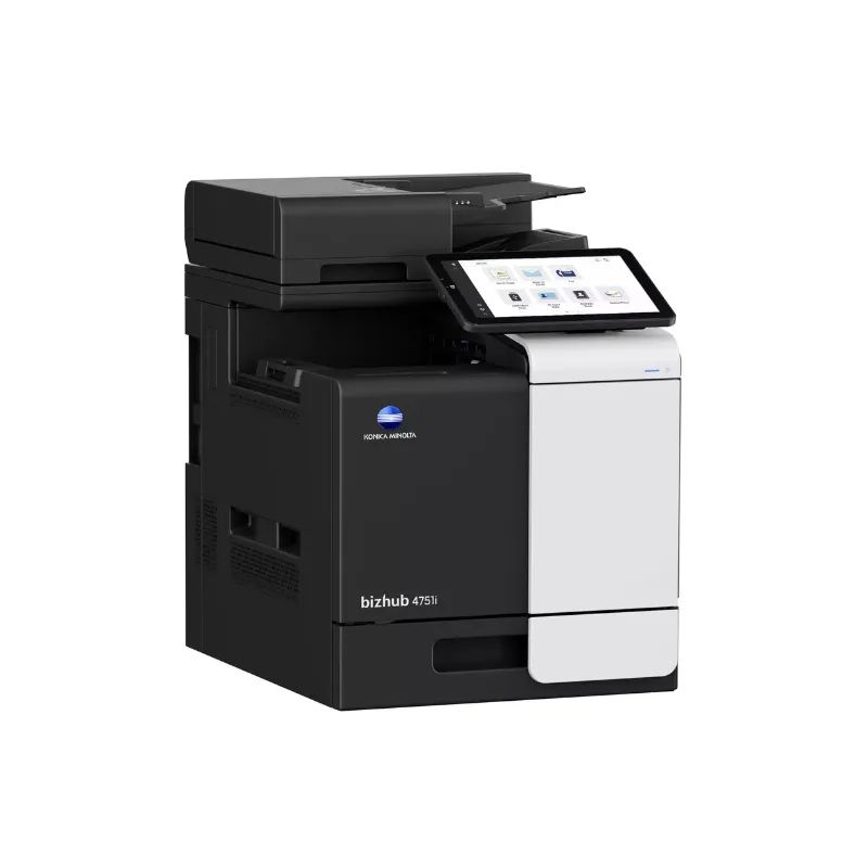 Imprimanta multifunctionala laser monocrom A4, Konica Minolta Bizhub 4751i, 47ppm, duplex, 1200x1200dpi, caseta hartie de 500 coli, tava bypass de 100 de coli