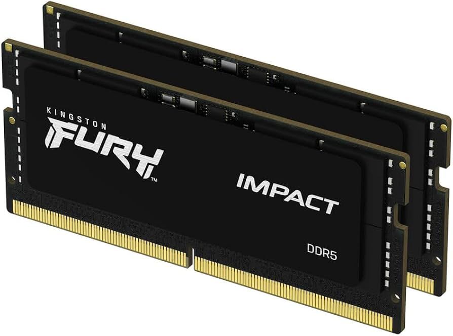 Kingston Technology FURY Impact module de memorie 32 Giga Bites 2 x 16 Giga Bites DDR5 6000 MT/s 262-pin SO-DIMM