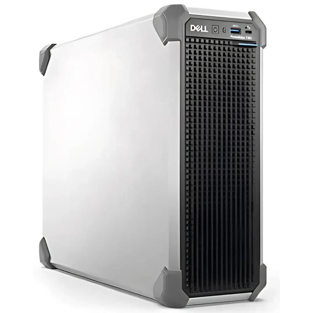 PowerEdge T160 Tower Server Intel Xeon 6 Performance 6325P 3.5G, 4C/8T, 12M Cache, Turbo, (55W) DDR5-4800, 32GB UDIMM, 5600MT/s ECC, 480GB SSD SATA 6Gbps Read Intensive 512e 2.5in with 3.5in HYB carrier, 3.5 Chassis with 3 Cabled HDDs (SAS/SATA) and 2x2.5 Cabled HDDs (SAS/SATA), Motherboard with