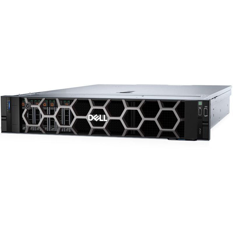 PowerEdge R760xs Rack Server Intel Xeon Silver 4410Y 2G, 12C/24T, 16GT/s, 30M Cache, Turbo, HT (150W)DDR5-4000, 16GB RDIMM, 5600MT/s, Single Rank, 480GB SSD SATA Read Intensive 6Gbps 512e 2.5in Hot-plug AG Drive, 2.5   Chassis with up to 8 Hard Drives (SAS/SATA), Motherboard with Broadcom 5720 Dual