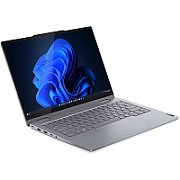 Laptop Lenovo ThinkBook 14 G5 IAU, 14 inch 1920 x 1200 Touchscreen, Intel Ultra 7 255U (12 C / 14 T, 2.4 GHz - 5.2 GHz, 12 MB cache), 16 GB DDR5, 512 GB SSD, Intel Graphics, Windows 11 Pro, Tastatura International, Luna Grey