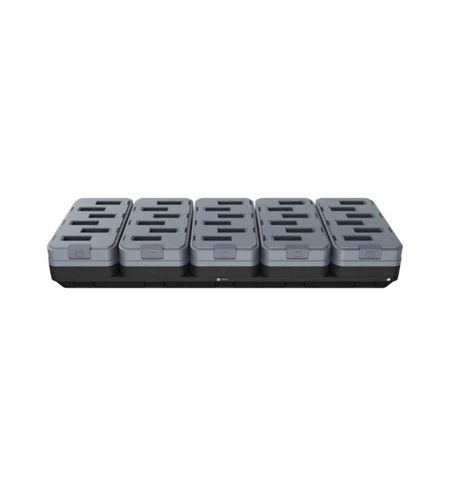 Zebra battery charging station, 30 slots