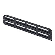 48-PORT 2U CAT6 PATCH PANEL/