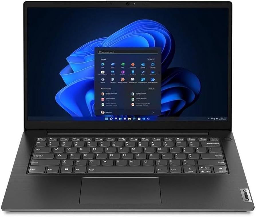 Laptop Lenovo V14 G5 IRL, 14 inch 1920 x 1080, Intel Core I7-13620H (10 C / 16 T, 3.6 GHz - 4.9 GHz, 24 MB cache), 16 GB DDR5, 512 GB SSD, Intel UHD Graphics, Free DOS, Tastatura International, Black