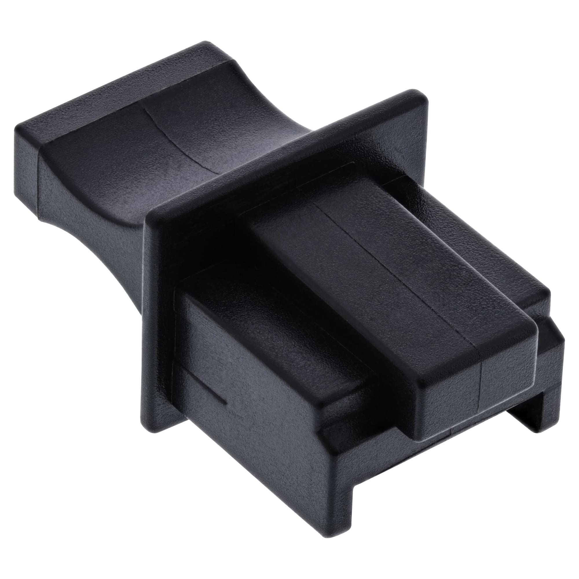 inLine Staub-Schutzkappe LAN RJ45, schwarz/black/noir