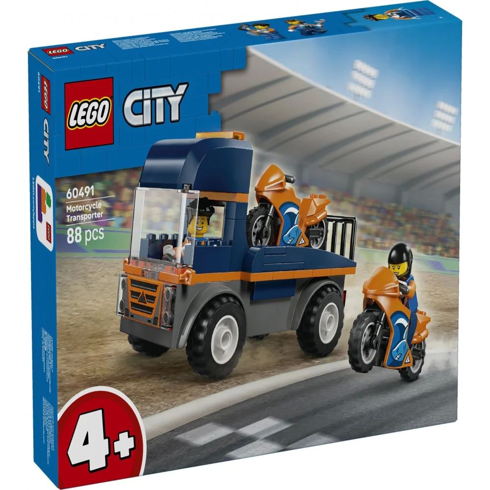 TRANSPORTOR DE MOTOCICLETE LEGO60491