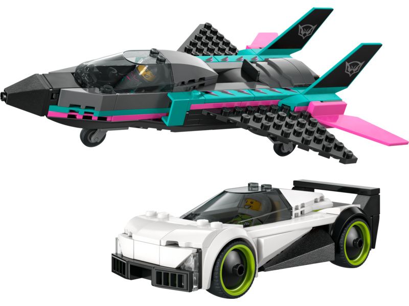 AVION CU REACTIE VS MASINA LEGO60489