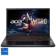 Laptop Acer ANV15-52 C5-210H, 15.6 inch 1920x1080, Intel Core 5 - 210H (8 C / 12 T, 2.2 GHz - 4.8 GHz, 12 MB cache, 28 W), 16 GB DDR5, 512 GB SSD, Nvidia GeForce RTX 3050, Free DOS, Tastatura International, Negru