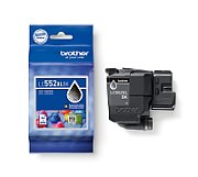 BROTHER LC552XLBK INK XL BLACK 3K