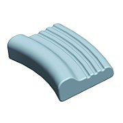 Poduszka profilowana z pianki leniwej AT03002