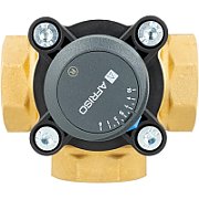 AFRISO 1348510 robinet de amestecare rotativ cu 4 căi ARV 485 ProClick, DN32, Rp1 1/4 , Kvs 16