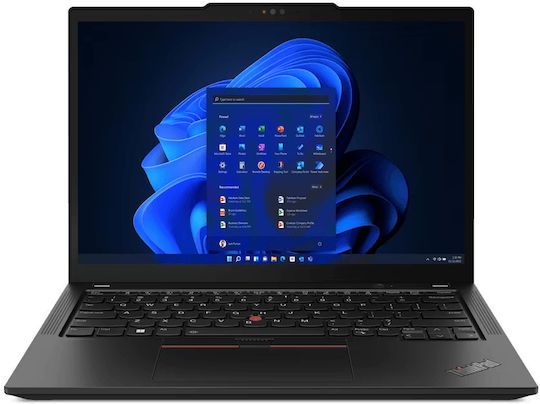 Laptop Lenovo ThinkPad X13 Gen 4, 13.3 inch 1920 x 1200, Intel Core i7-1355U (10 C / 12 T, 3.7 GHz - 5.0 GHz, 12 MB cache, 28 W), 16 GB LPDDR5, 512 GB SSD, Intel Intel Iris Xe Graphics, Windows 11 Pro, Tastatura International, Deep Black