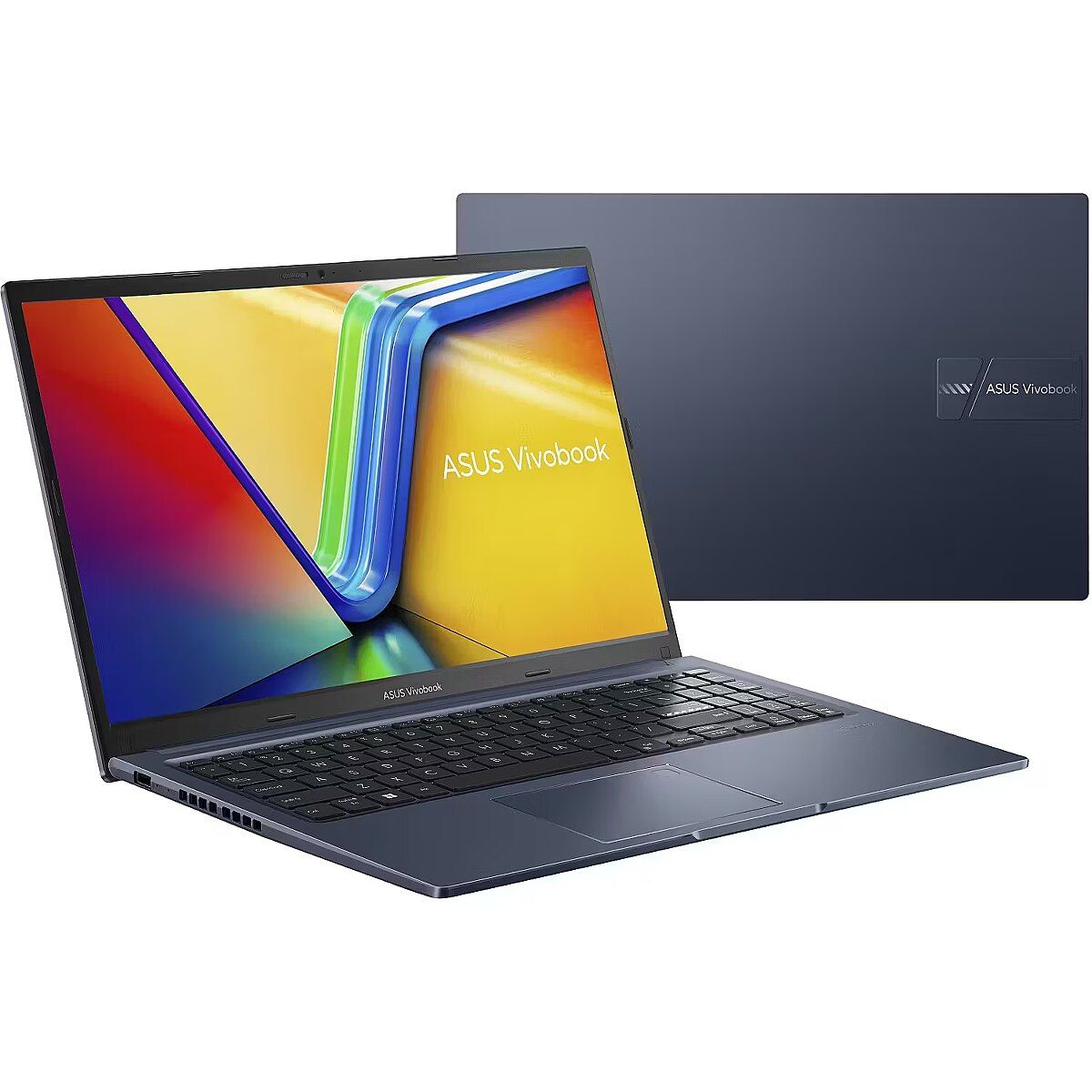 Laptop Asus Vivobook 17 X1704VA-AU1068W, 17.3 inch, Intel Core 5 120U (10 C / 12 T, 1.8 GHz - 5.0 GHz, 12 MB cache, 15 W), 16 GB DDR5, 512 GB SSD, Intel Graphics, Windows 11 Home, Quiet Blue