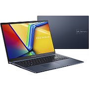 Laptop Asus Vivobook 17 X1704VA-AU1068W, 17.3 inch, Intel Core 5 120U (10 C / 12 T, 1.8 GHz - 5.0 GHz, 12 MB cache, 15 W), 16 GB DDR5, 512 GB SSD, Intel Graphics, Windows 11 Home, Quiet Blue