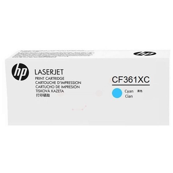 Cartus toner HP CF361XC ,Albastru ,9500 pagini ,Original