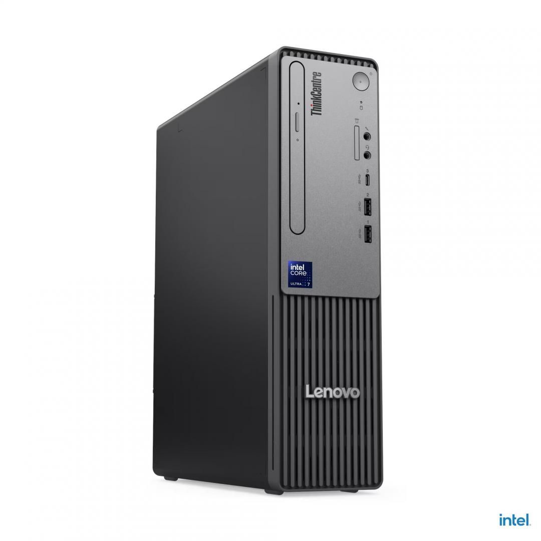 Desktop PC Lenovo ThinkCentre neo 50s Gen 6 SFF, Intel Core Ultra 5 - 225 (10 C / 10 T, 2.7 GHz - 4.9 GHz, 20 MB cache), 16 GB RAM, 512 GB SSD, Fara unitate optica, Intel Arc A310 LP 4 GB, 260 W, Fara sistem de operare