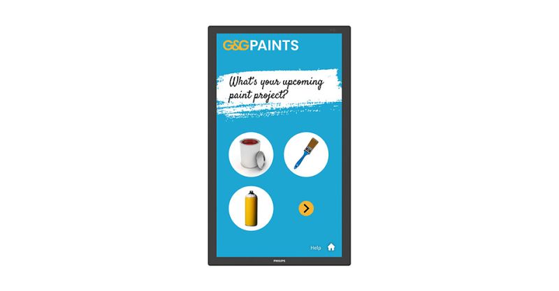Philips 3000 series 24BDL3751T/00 Afișaj Semne Ecran plat interactiv 60,5 cm (23.8 ) LCD Wi-Fi 250 cd/m² Full HD Negru Ecran tactil Procesor încorporat Android