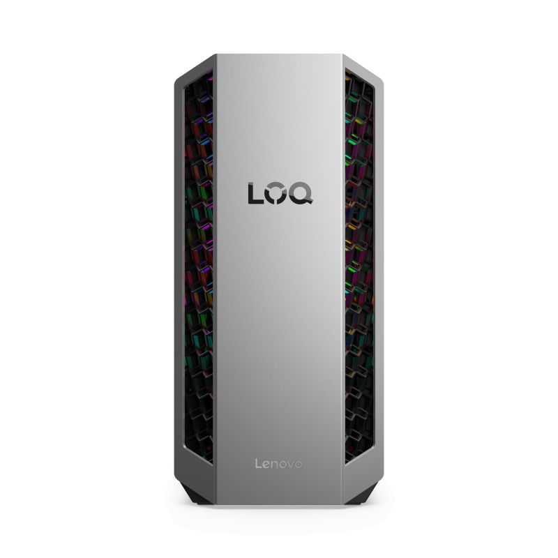 Desktop PC Lenovo LOQ Tower 26ADR10, AMD Ryzen 7 - 8745HX (8 C / 16 T, 3.60 GHz - 5.10 GHz, 32 MB cache, 55 W), 32 GB RAM, 1 TB SSD, Nvidia GeForce RTX 5070 12 GB, Fara sistem de operare