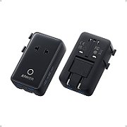 Adaptor universal priza Anker, Nano 5-in-1, 20W, 100 - 240V, 2 x USB-C, 2 x USB-A, negru,  A9215H11  (timbru verde 0.18 lei) - 194644272326