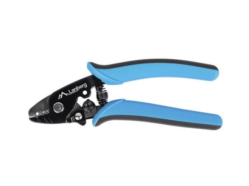 Lanberg Fiber optic cable stripper tri-hole, culoare negru-albastru