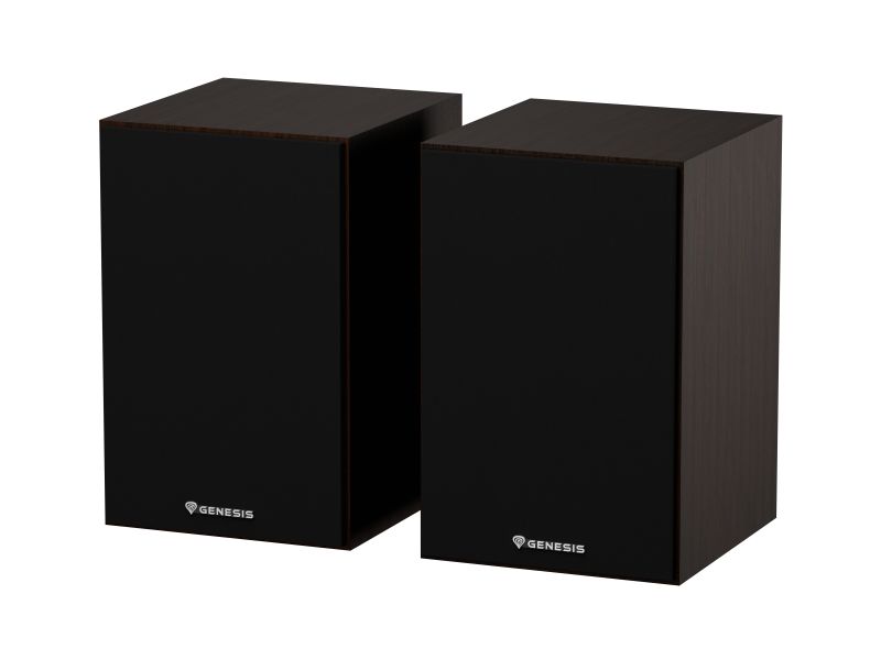 Boxe Genesis Arsen 302BT 2.0, putere RMS 10W x 2, frecventa raspusn 60 - 20000 Hz, material MDF, maro