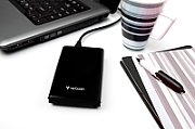 SSD SnG 256GB Slim Portabil USB 3.2 negru Verbatim