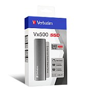 SSD Portabil Verbatim VX500 240GB USB 3.1 Gen 2