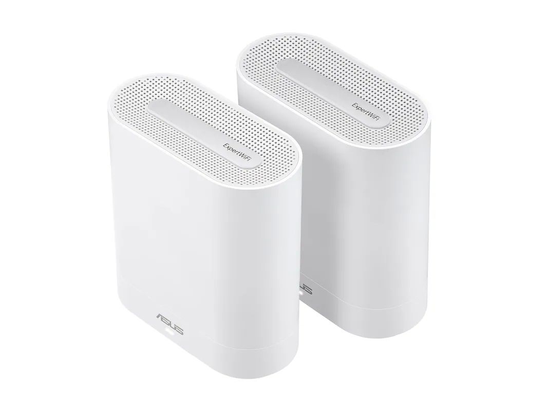 Sistem Mesh Asus Expert EBM68(W2PK), AX7800Tri-Band WiFi 6 Mesh WiFi System