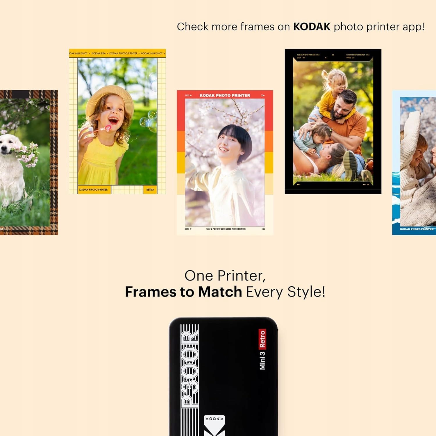 Imprimanta Mini 3 Retro Kodak