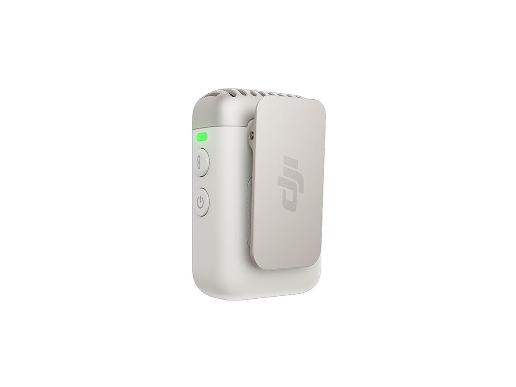 Microfon wireless 2 DJI (1TX) Platinum White