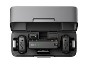 Kit microfon DJI Mic Mini 2 TX+1 RX+Charging Caseraza act. 400m, auton mic 11.5h, 178g