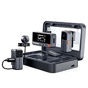 Kit microfon wireless Saramonic Air-02, 3.5mm TRS2 x lavaliere, 2 x mic 1 x receptor, carcasa inc.