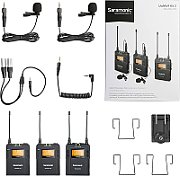 Set microfon wireless Saramonic UwMic9 Kit2RX9+2TX9