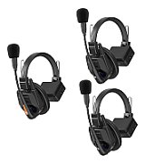 Solutie intercom completa Saramonic WiTalk9 WT3S6xbat, 3 pers, Full-Duplex, 1.9GHz, single-ear