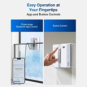 Robot de curatare geamuri WINBOT MINI Grey Ecovacs3200Pa, WIN-SLAM 3.0, 9-Tier All-round Protection