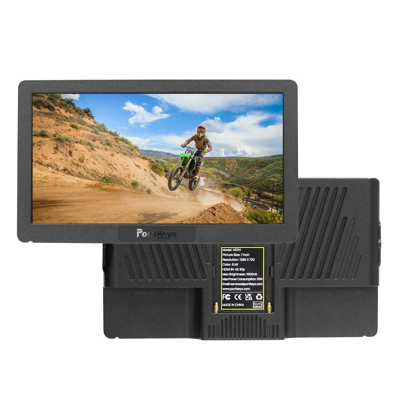 Monitor Portkeys HD7H, 7 , Touchscreen1000nits, 10W