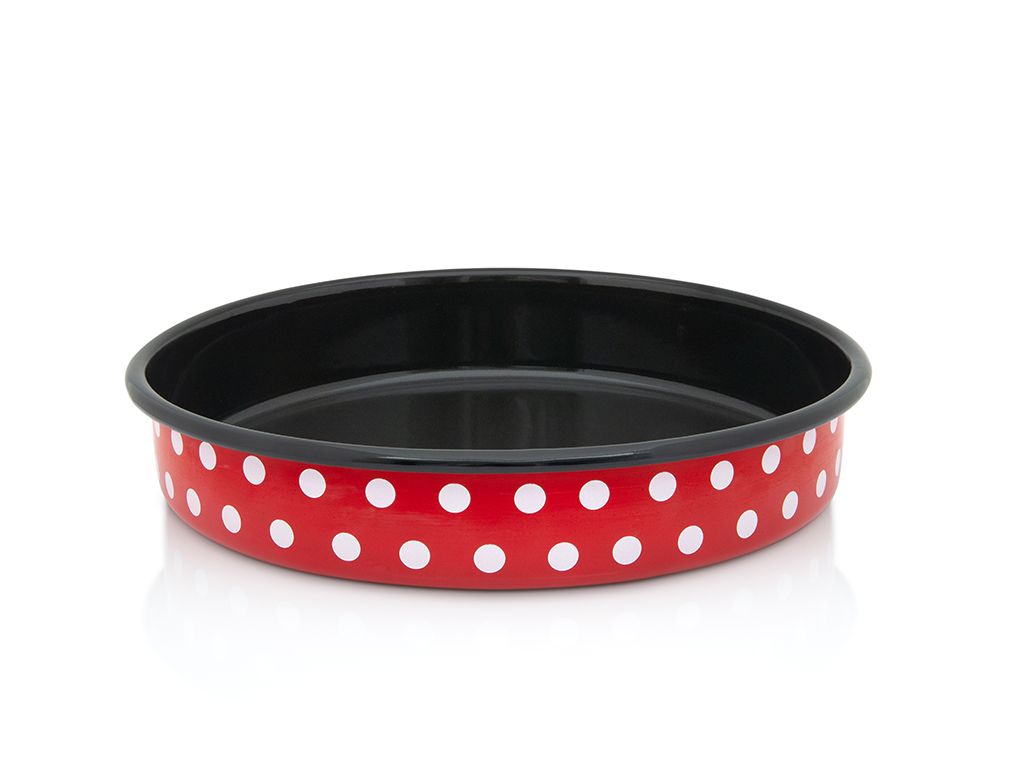 Tava rotunda 4l Tufne Metalac email/30cm/4l