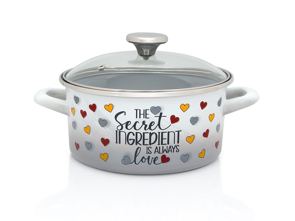 Cratita 2.8l capac sticla Secret IngredientMetalacemail/20cm/2.8l