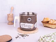 Oala pentru gatit la abur 2l Bakery Metalac email/16cm/2l