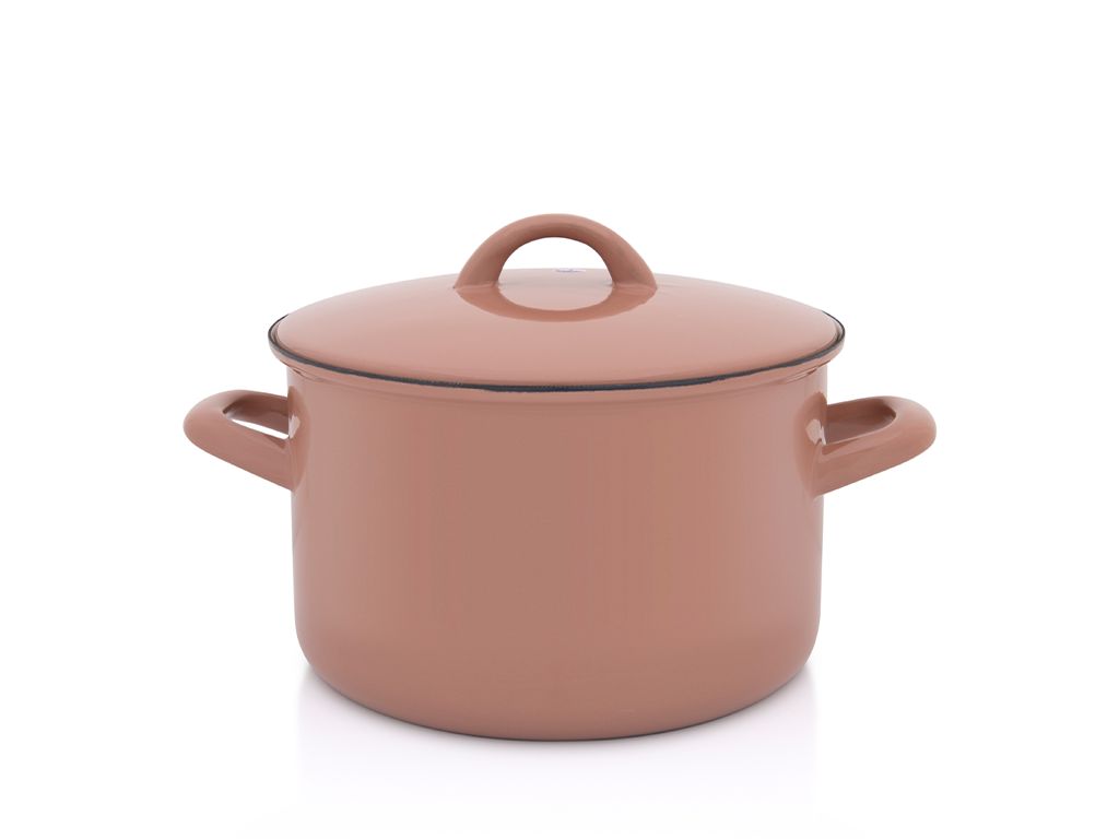 Oala 4l cu capac Moka Metalacemail/20cm/4l