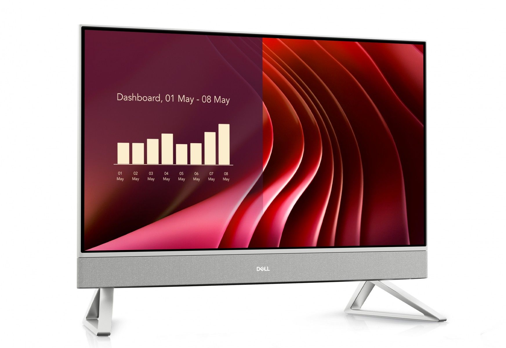 All-In-One DELL EC24250, 23.8 inch 1920 x 1080, Intel Core 5 - 120U (10 C / 12 T, 1.40 GHz - 5.0 GHz, 12 MB cache), 16 GB RAM, 512 GB SSD, Intel Graphics, Windows 11 Pro