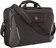 Wenger XE Brief 17 17  Laptop Briefcase with Tablet Pocket Black (653301)
