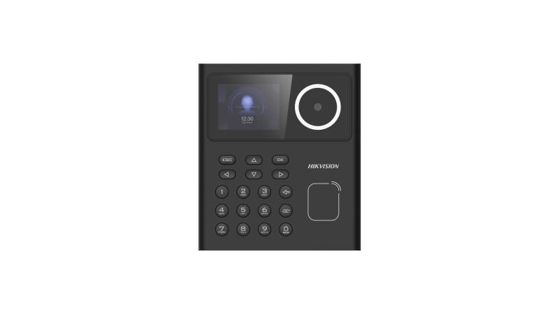 Value Series Face Access Terminal 2.4-inch LCD screen, 2 MP lens Multiple authentication methods, including face, card, and PIN, etc. Supports M1 card Face recognition duration < 0.2 s/User Max. 500 faces, 1,000 cards, and 100,000 events Supports ISAPI and ISUP 5.0 protocols Configuration via the