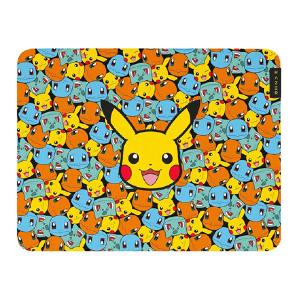 Mousepad Razer Gigantus V2 Medium - Pokémon Kanto Starters Edition, dimensiuni 360 x 275 x 3mm