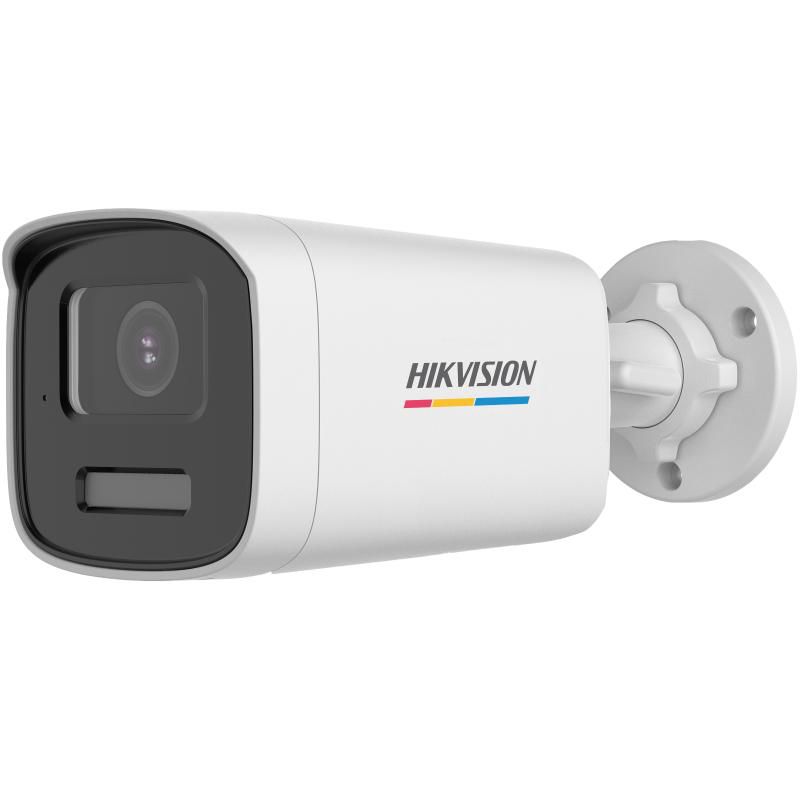 Camera de supraveghere Bullet 4K Hikvision DS-2CE12UF3T-LS(2.8MM), lentila fixa 2.8mm, iluminare min: 0.0005 Lux @ (F1.0, AGC ON), 0 Lux with cu lumina alba: 40m, IR 40m, iesire TVI, alimentare: 12 VDC ± 25%, Max. 6 W, protectie: IP67, dimensiuni: 205.7mm × 83.7 mm × 80.7 mm, greutate: 410g