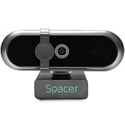 CAMERA WEB SPACER FULL-HD 1080P cu auto focus si rezolutie video 1920 x 1080  black  SPWB-CAMFHD-03  (timbru verde 0.18 lei)