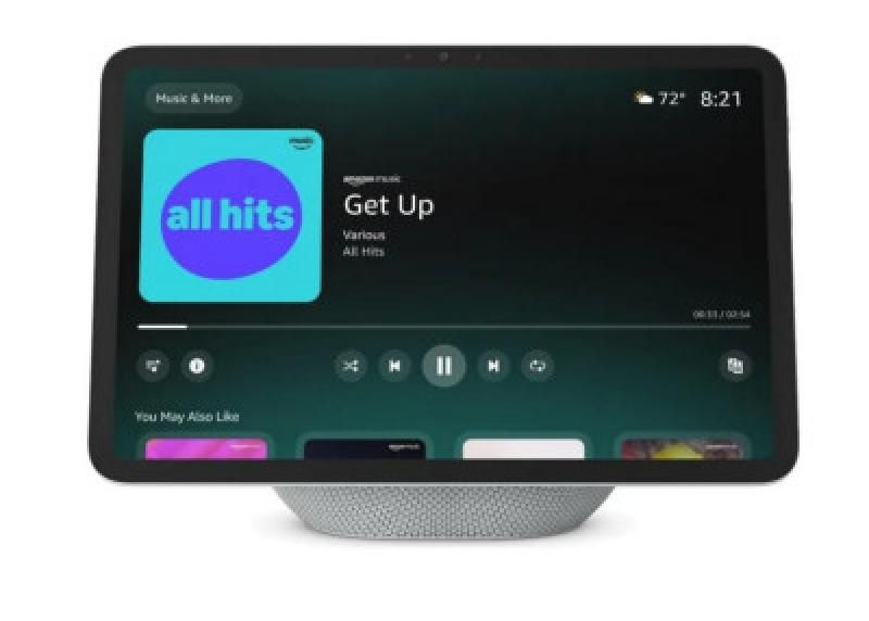Amazon Echo Show 11 (newest model), Vibrant Full-HD 11  display with more viewing area and spatial audio, with Alexa+ Early Access, Glacier White